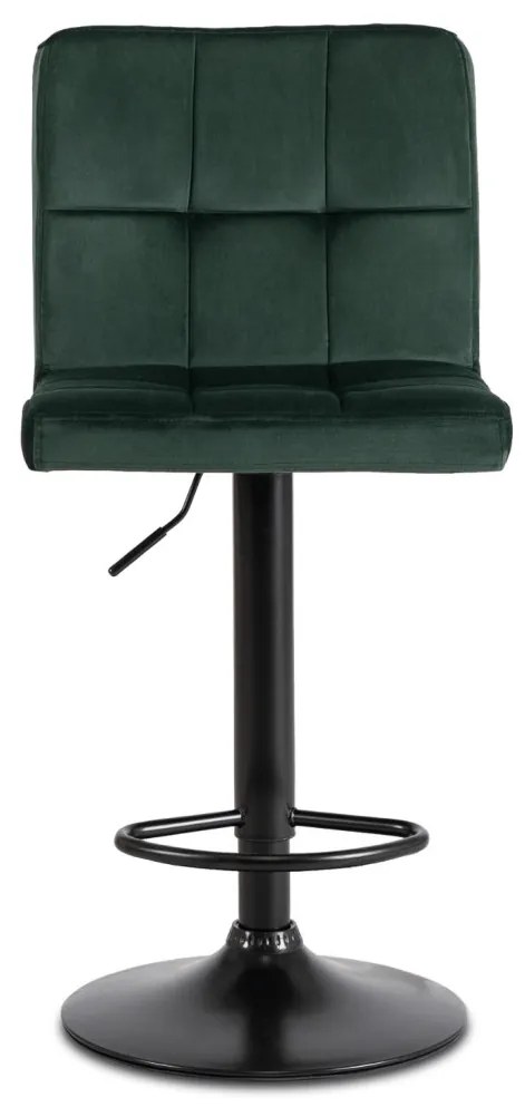 Zöld Bársony Bárszék NERO