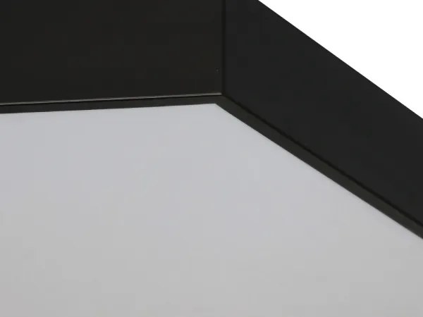 Mennyezeti LED lámpatest 135W/230V 3000/4000/6500K Ø 80 cm fekete