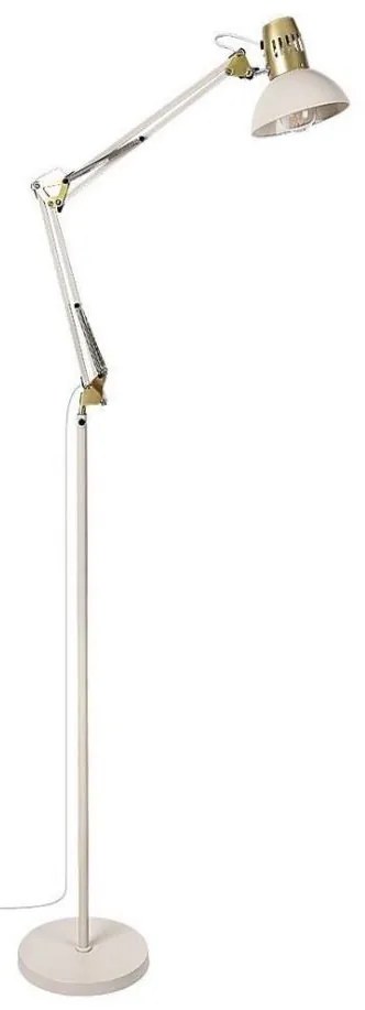 Rabalux 2197 - ARISTEO állólámpa 1xE27/40W krém-arany színű