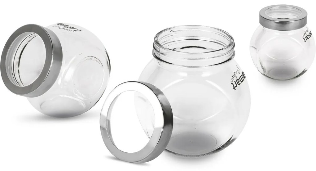 Lamart LT6049 Buck ételtároló 3 db-os szett, 650 ml, 0,65 l