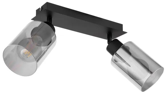 Globo 15465-2 - Spotlámpa HADERA 2xE27/15W/230V