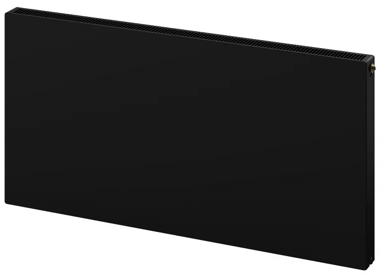 Mexen CVF21, lapos radiátor 900 x 900 mm, alsó csatlakozás, 1431 W, fekete, W621F-090-090-70