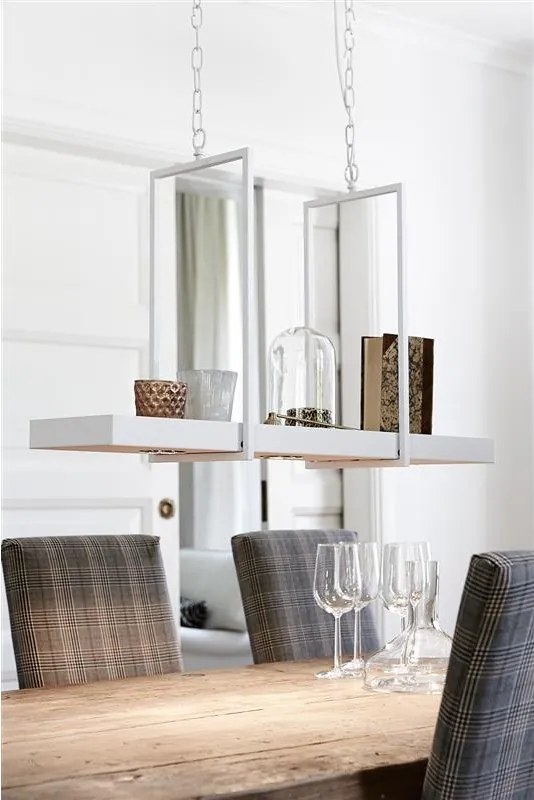 MARSKLÖJD 106124 TRAY Modern Led Függesztett Lámpa Fehér LED IP20