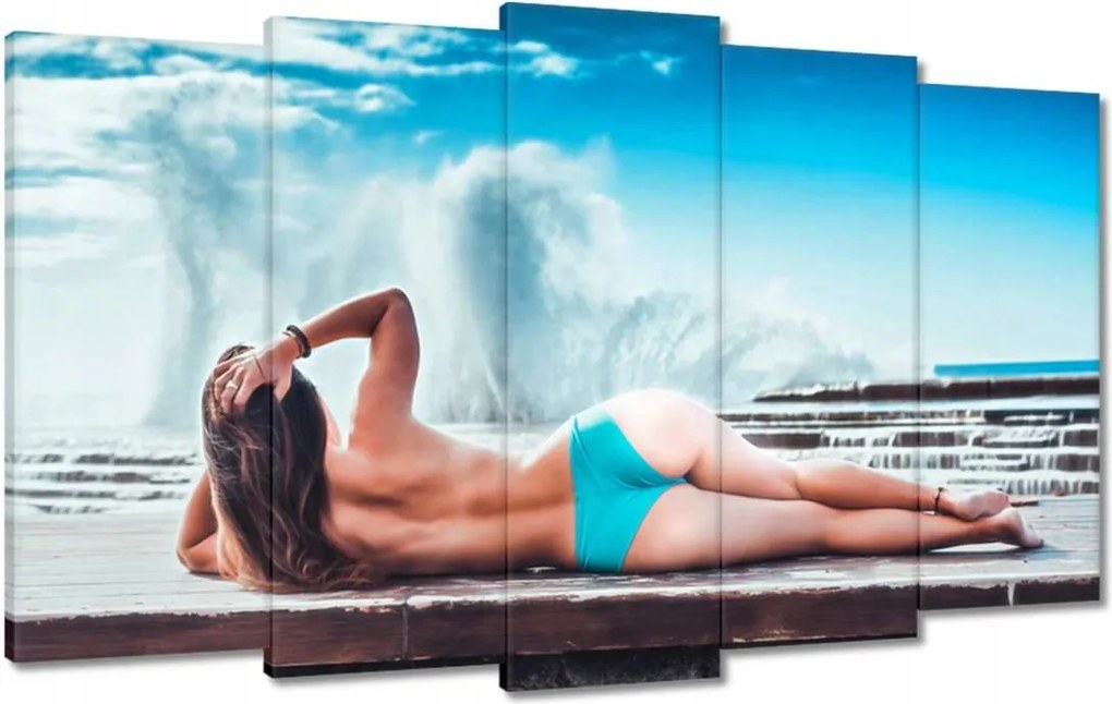 Képek 100x60 Vihar előtti csend Tengerpart