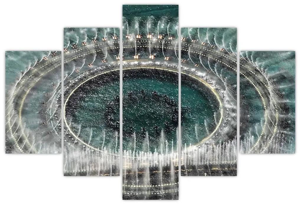 Szökőkút képe (150x105 cm)