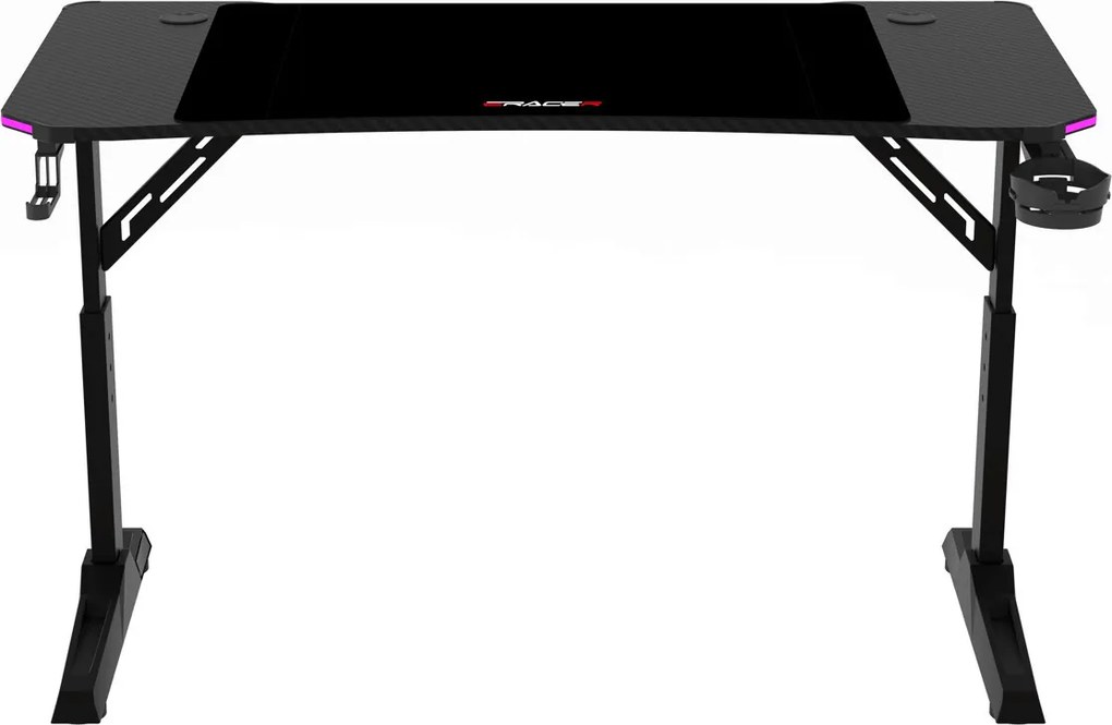 NERO állítható gamer asztal 160 × 60 cm