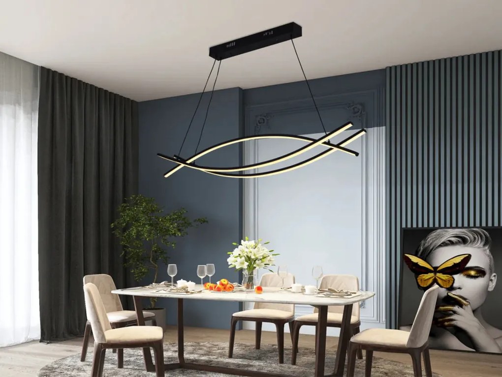 NEDES J4352-B Modern Led Függesztett Lámpa IP20