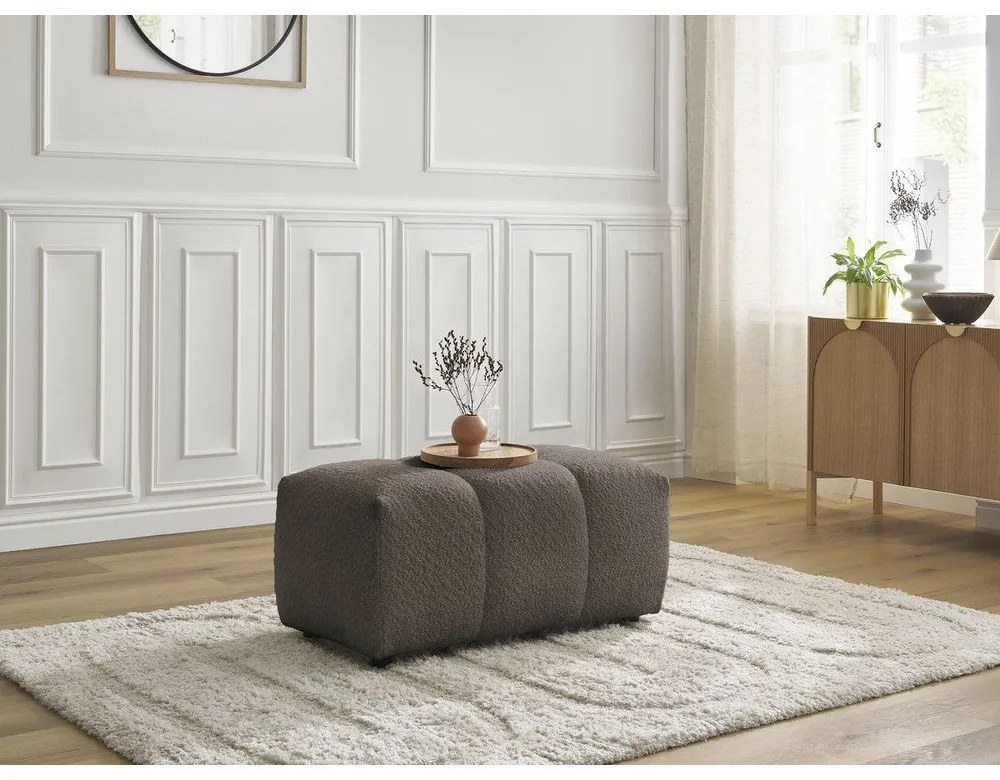 Barna buklé lábtartó Roxelane – Bobochic Paris