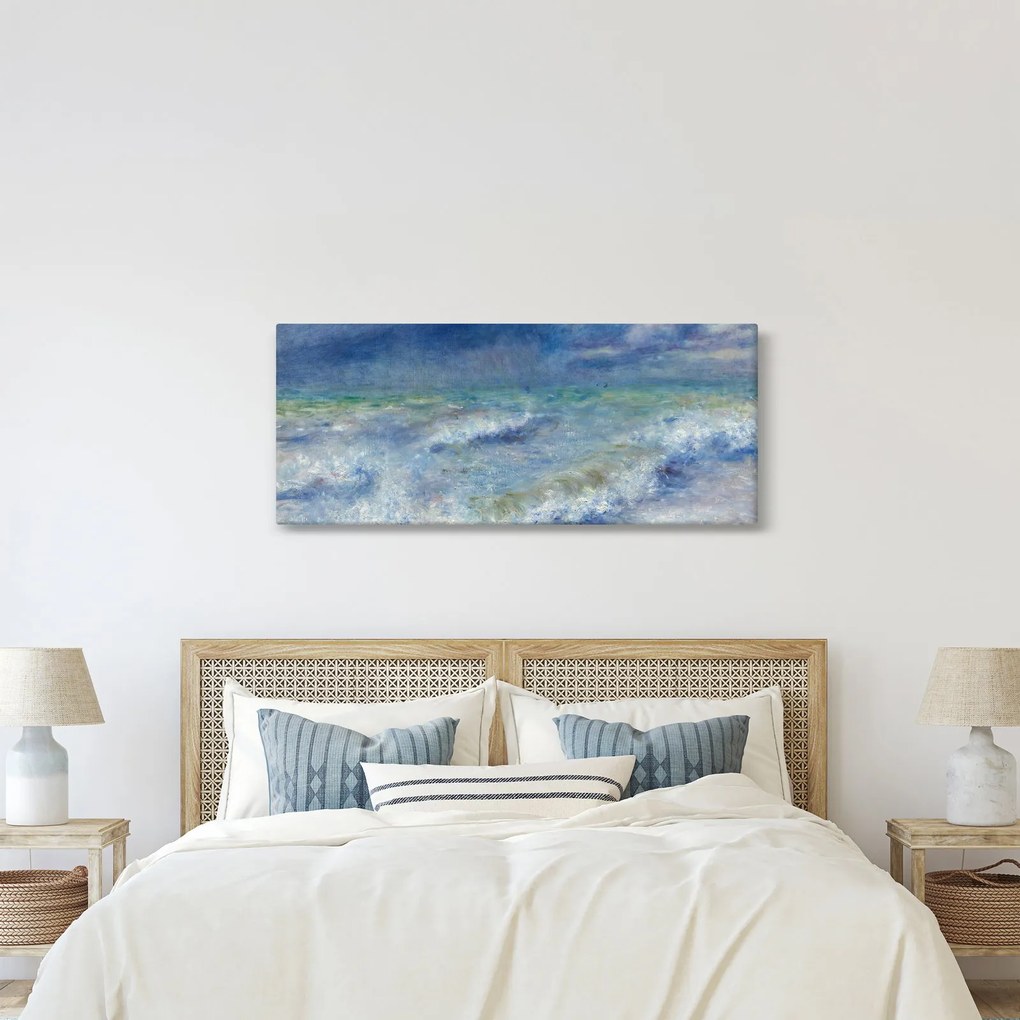 Kép - Pierre-Auguste Renoir, Seascape, reprodukciók (120x50 cm)