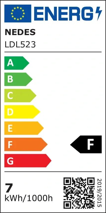 LED beépített lámpa 7W / IP20 / 4000K - LDL523