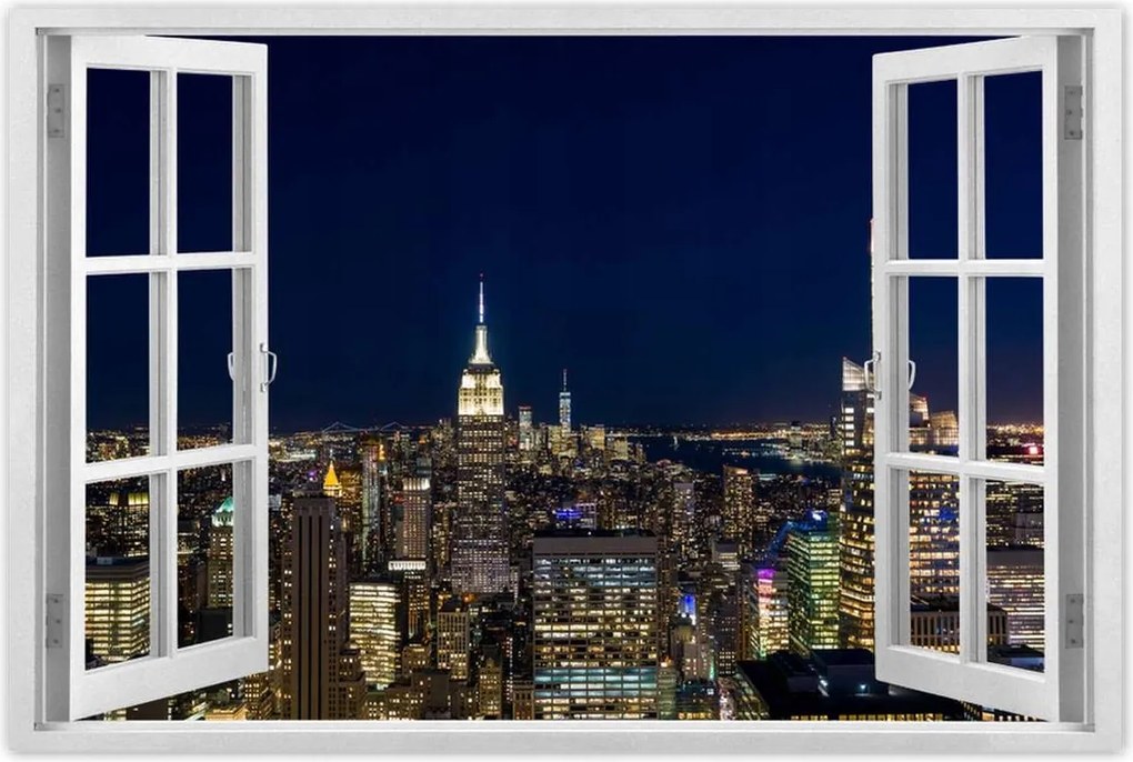 Poszterek 120x80 New York felülnézet