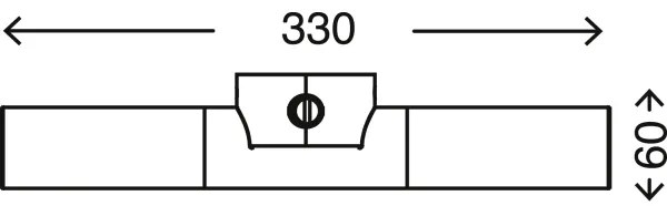 Briloner - SPLASH tükörvilágítás 2xE14/9W/230V