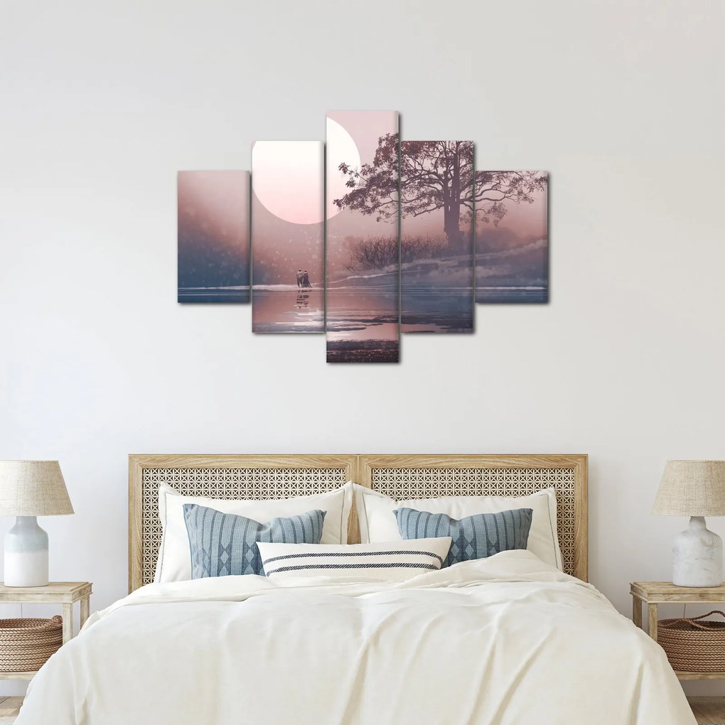Kép - szerelmes pár (150x105 cm)