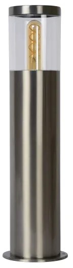 Lucide 14899/50/12 - Kültéri lámpa FEDOR 1xE27/40W/230V IP44 49 cm króm