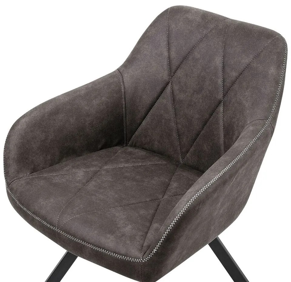 Étkezőszék szett 2 db Manly (szürke). 1009983