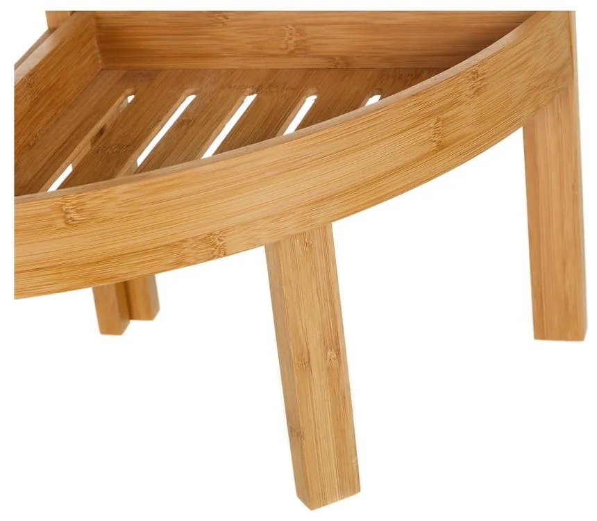 Bamboo háromszintes bambusz sarokállvány - Unimasa