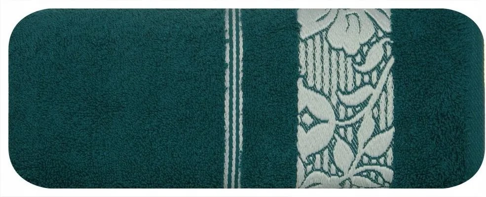 Törölköző 50x90 türkizkék 500g/m2 frottír