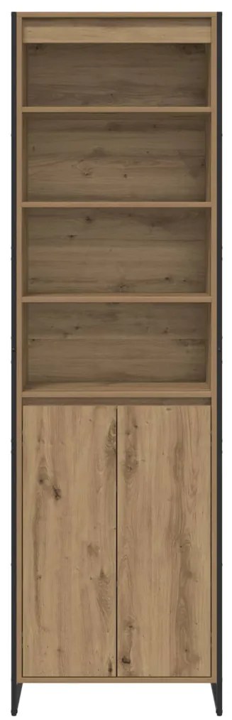 Magas szekrények 2 pcs Művészi tölgy 60 x 36 x 300 cm Faanyag