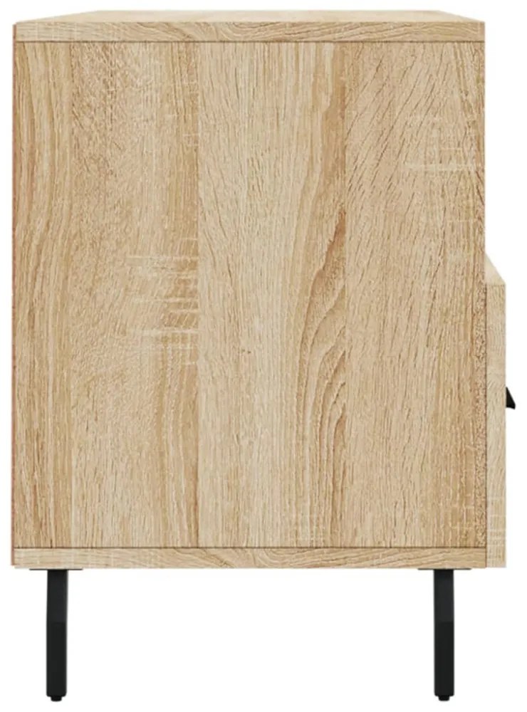 sonoma tölgy színű szerelt fa TV-szekrény 102 x 36 x 50 cm