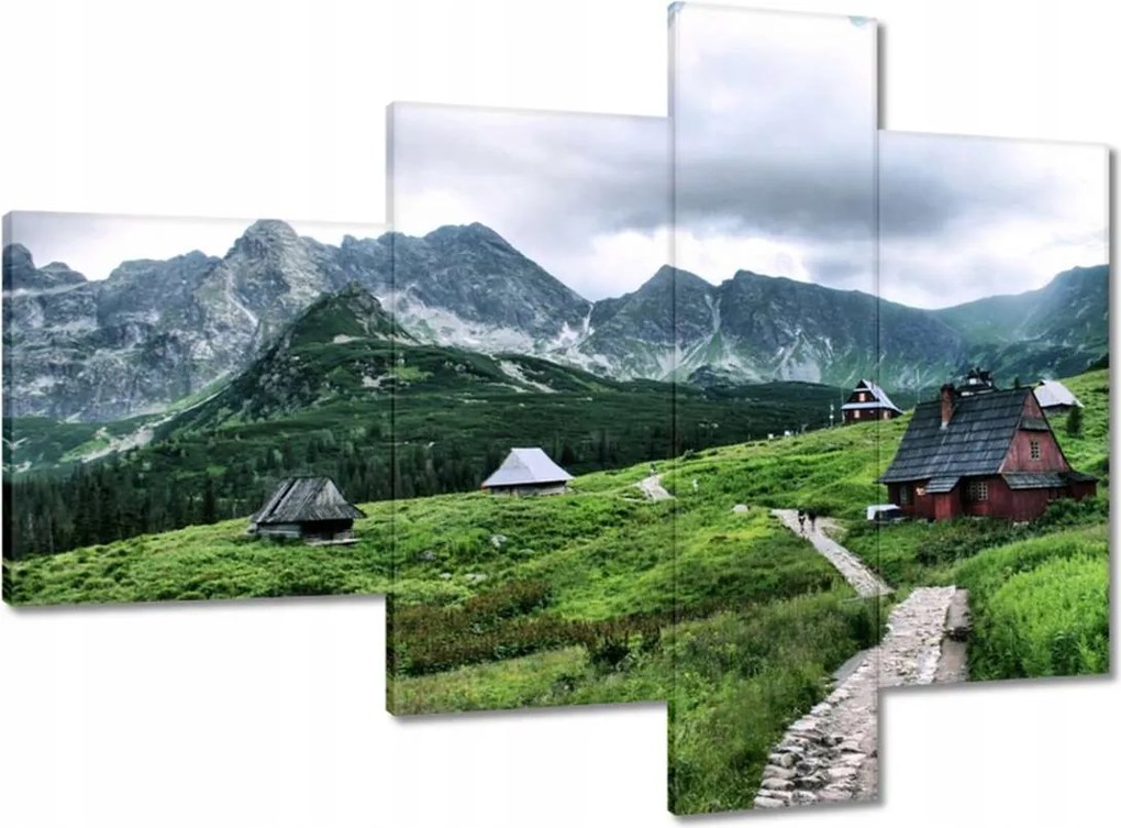 Vászonkép 100x70 Tátra Lánctalpas csarnok