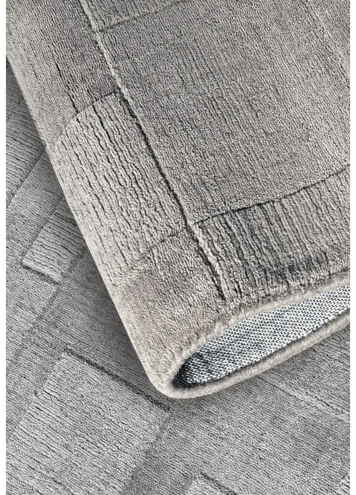 Szürke kézi szövésű gyapjú szőnyeg 120x170 cm Wilhelmine – Villeroy&Boch
