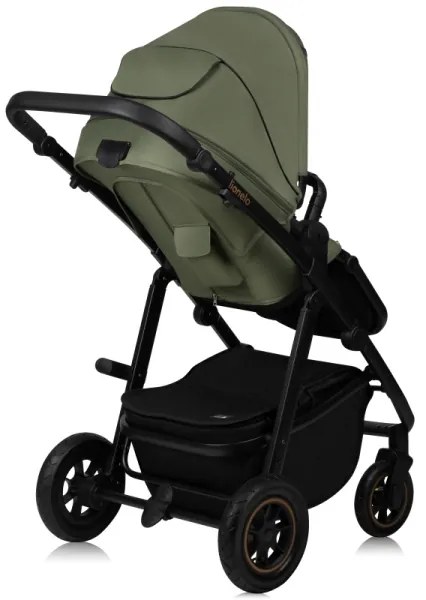 Lionelo - Kombinált babakocsi 2 az 1-ben AMBER PLUS Zöld Erdő