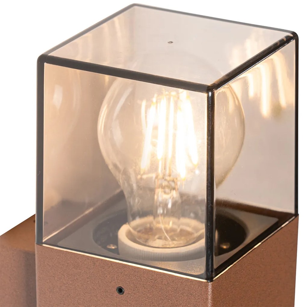 Ipari kültéri fali lámpa rozsdabarna IP44 - Denmark