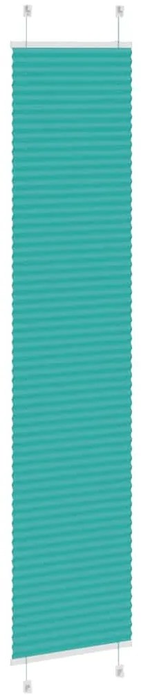 pliszírozott redőny Benzinzöld 50x200 cm szövetszélesség