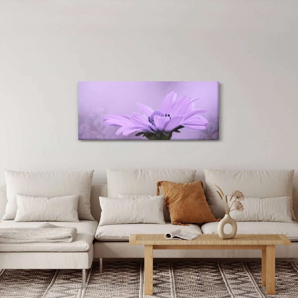 Kép - Ibolya virág (120x50 cm)