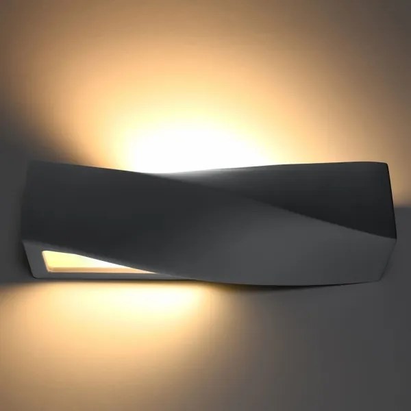 Fali lámpa SIGMA 1xE27/60W/230V szürke