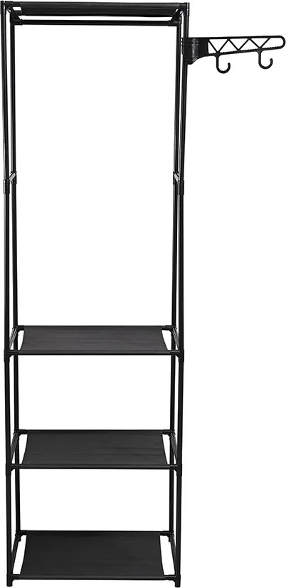 Ruhaállvány LRA-03 fekete