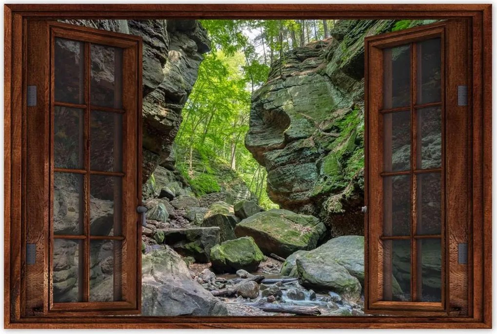 Poszterek 120x80 Hegyek Kövek Sziklák