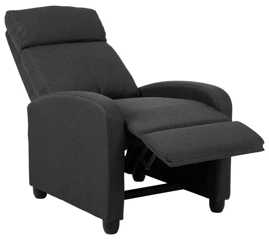 Antracitszürke relaxációs fotel Siom – Actona