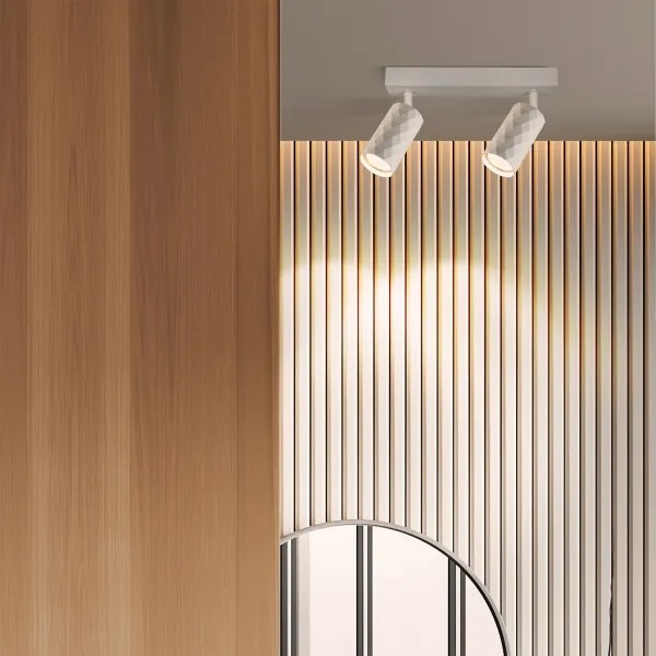 Brilagi - LED RGBW dimmelhető spotlámpa SELE DIAMANT 2xGU10/4,8W/230V fehér