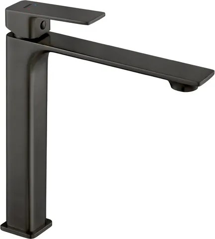 Novaservis Dune mosdócsaptelep klik-klak leeresztővel gun metal BDU2LGM