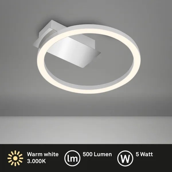 Briloner 3778-014 - FRAME mennyezeti lámpatest LED/5W/230V, átmérő 20 cm, matt króm