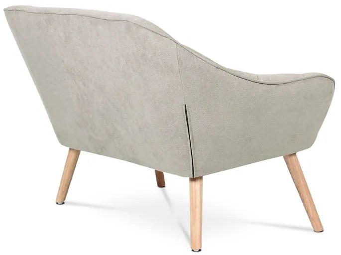 Kétszemélyes Kanapé, Ezüst Szövet. AK-322 SIL2