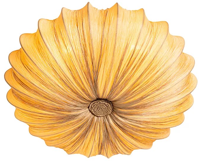 Dizájn mennyezeti lámpa bézs 60 cm 5-lámpás - Plu