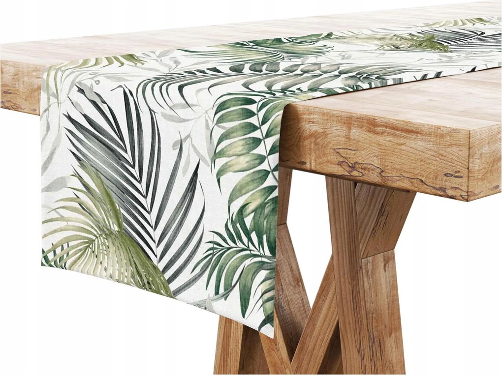 Asztalterítő 40x180 Dekoratív Levelek 8778