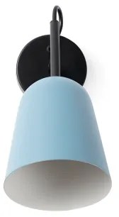 FARO 28274 - Fali lámpa STUDIO 1xE14/8W/230V kék/fekete