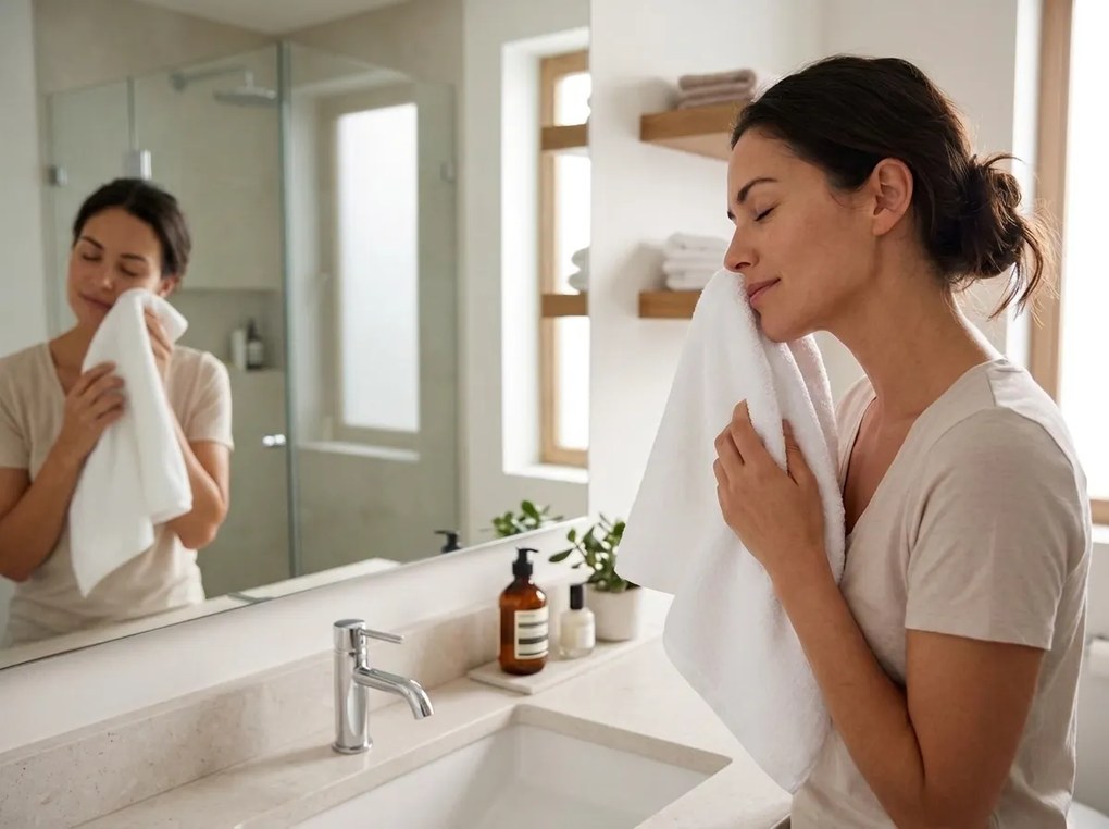 Törölköző NORIELLE 50x90 cm fehér, 100% pamut