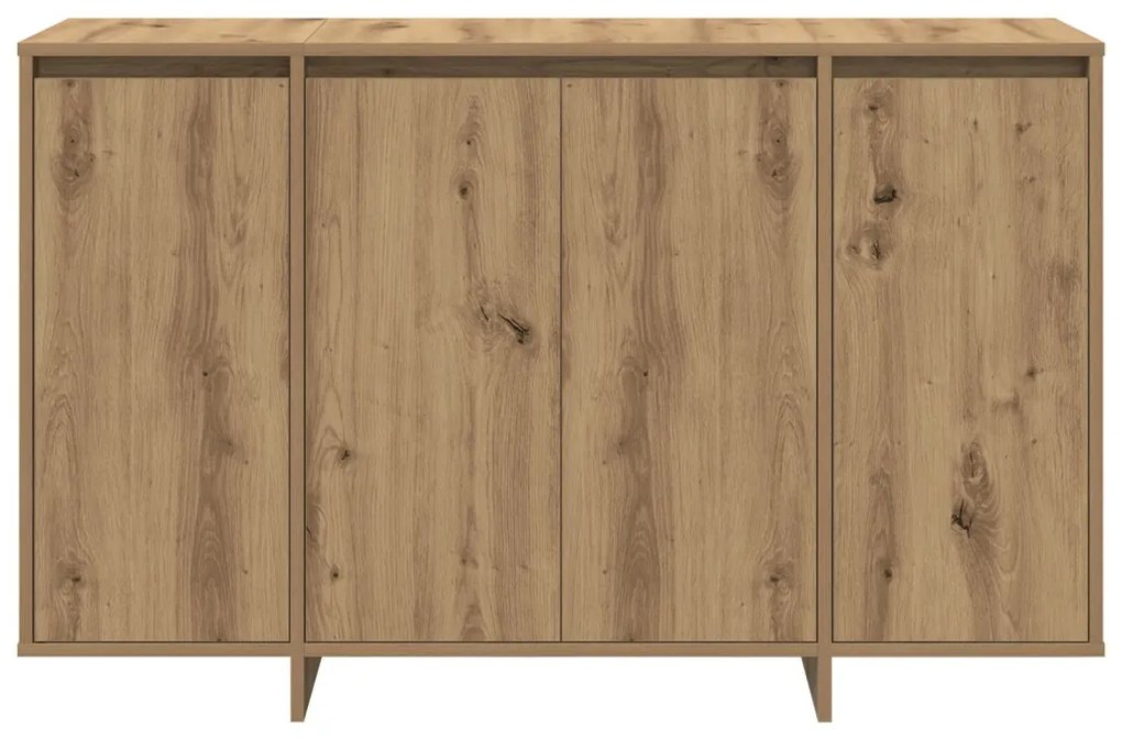Tölgy étkezőszekrény Művészi tölgy Szerelt fa 120 x 41 x 75 cm