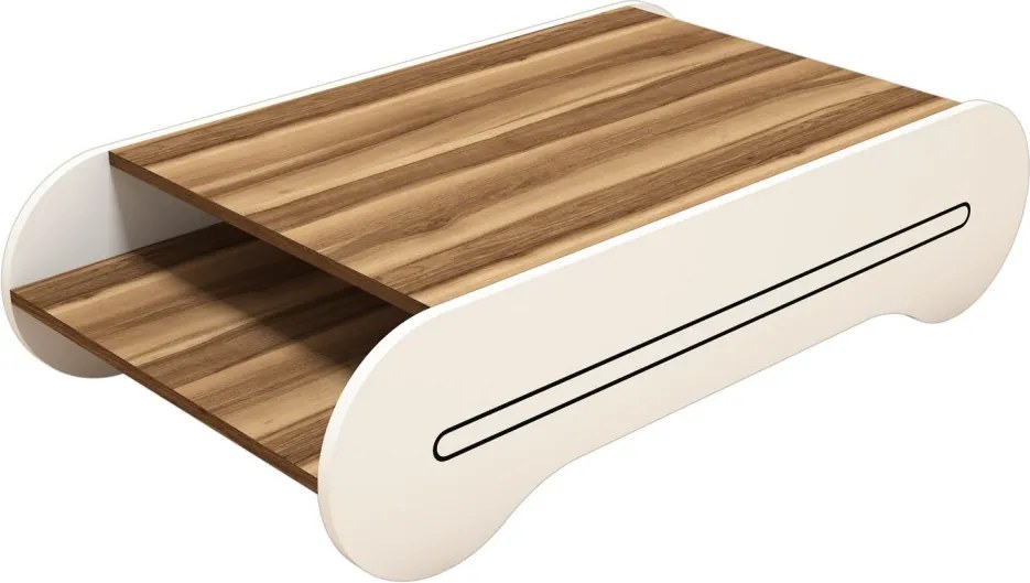 Cool - Walnut, White