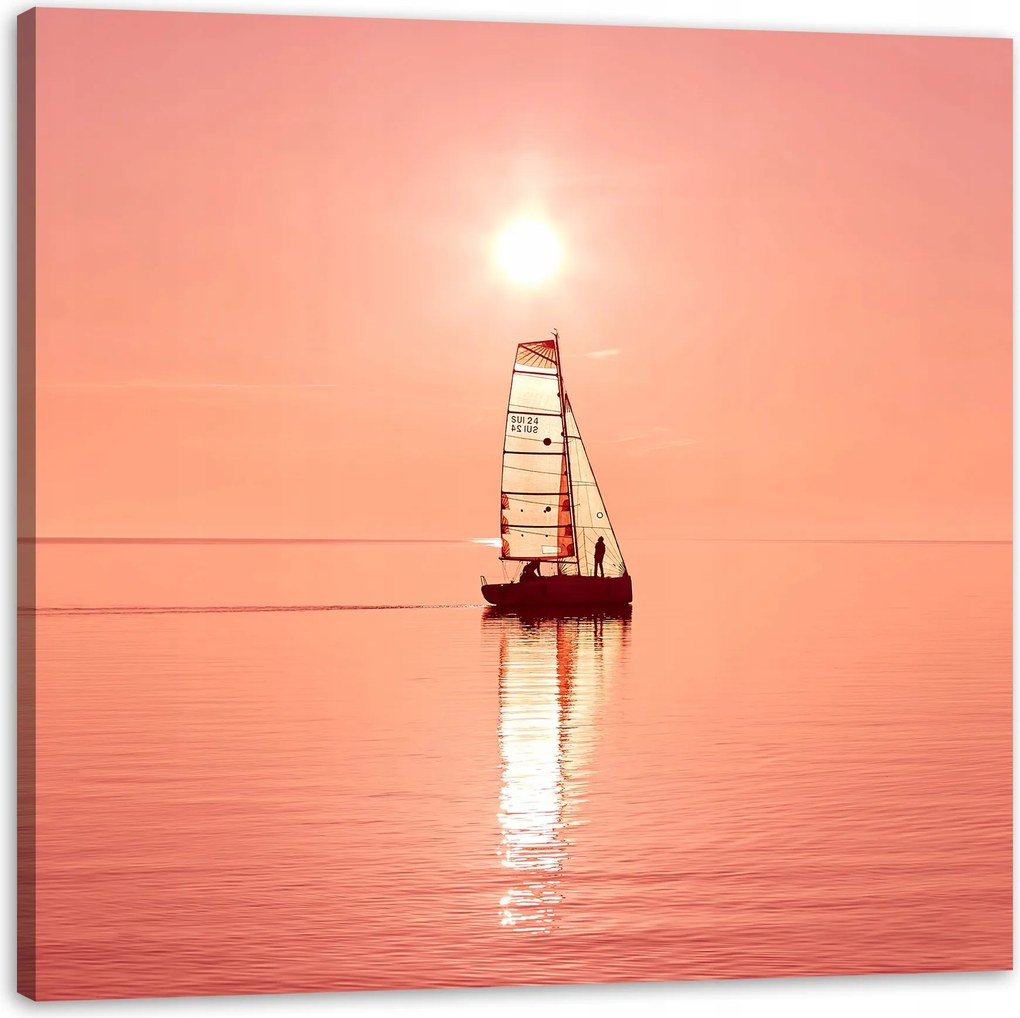 Vászonkép Természet Vitorláshajó 40x40 cm