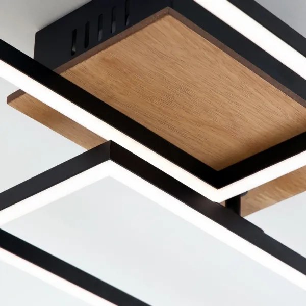 Brilo - LED Dimmelhető felületre szerelhető csillár FRAME 2xLED/20W/230V 2700-5000 + távirányító