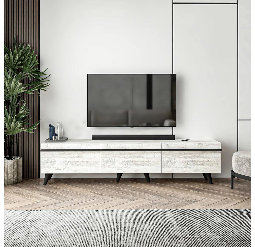 TV asztal/szekrény Amsty (kristály). Akció -23%. 1088518