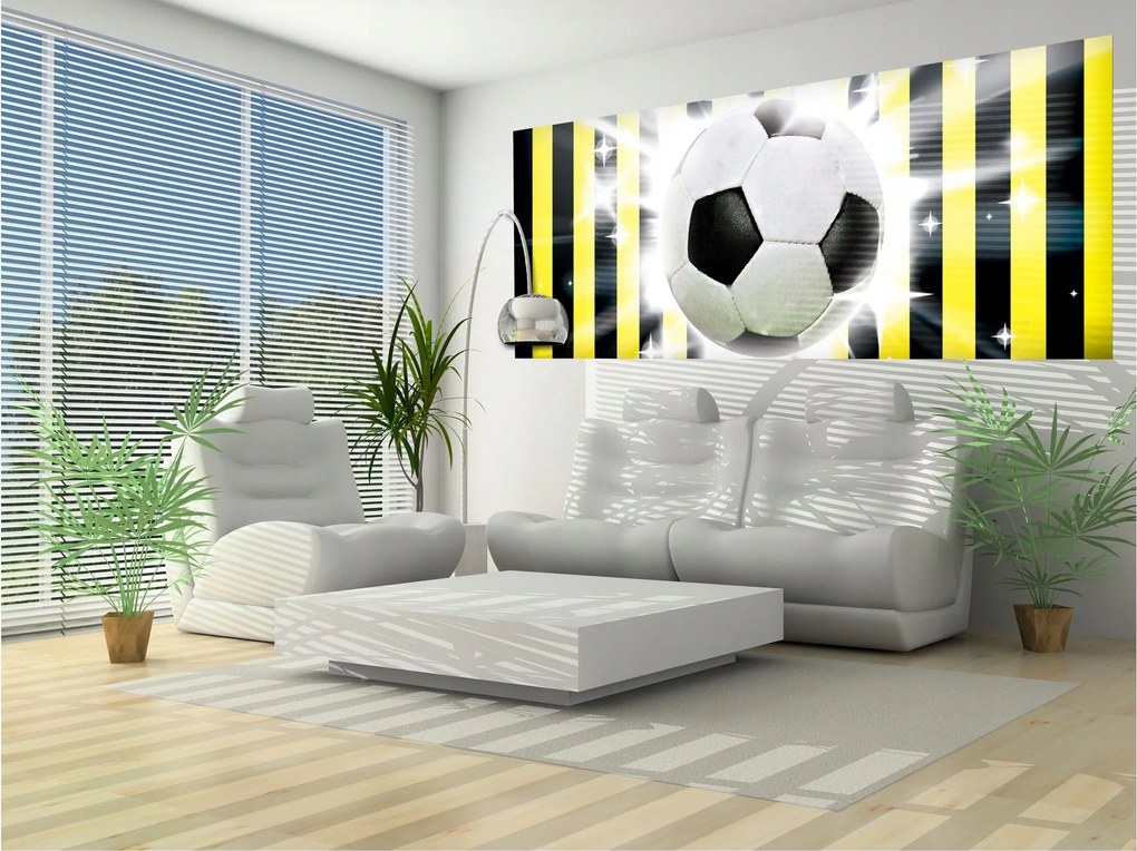 Flizelin fotótapéta Futball energia dinamika Sport 250x104 +ragasztó