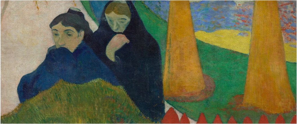 Kép - Paul Gauguin, Arlésiennes (Mistral) , reprodukciók (120x50 cm)