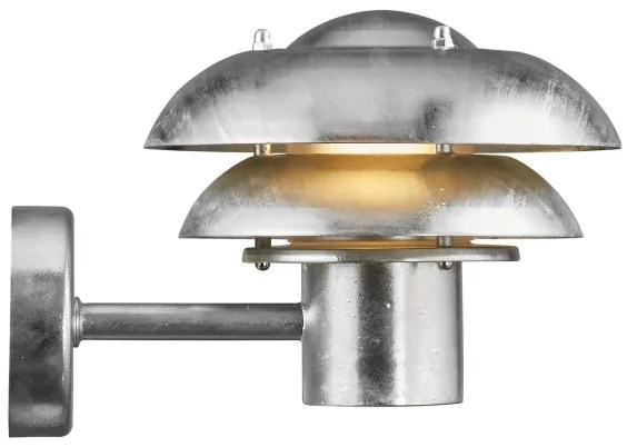 Nordlux - Kültéri fali lámpa KURNOS 1xE14/12W/230V IP54 matt króm