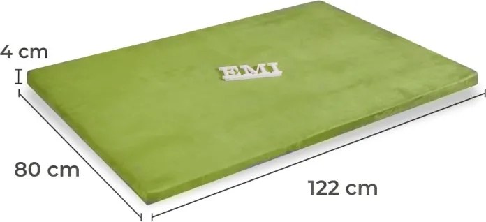 EMI kerti raklap párna szett 2db zöld